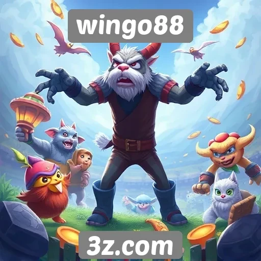 Seleção de jogos disponíveis no wingo88